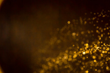 Colorful Bokeh on black