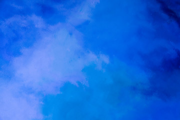 Fototapeta na wymiar Abstract blue paint color