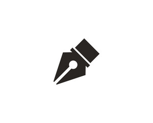 Pen icon symbol vector