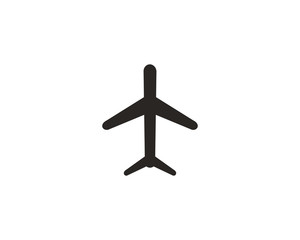 Plane icon symbol vector