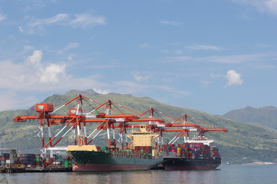 Containerhafen, Subic Bay, Philippinen