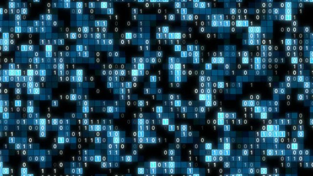 cyber data binary code background tech