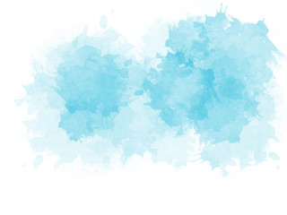 Abstract beautiful Colorful shape watercolor illustration painting background and texture backdrop.