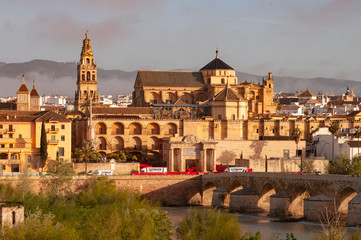 Fototapeta na wymiar Cathedral of Cordoba in Spain