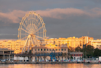 Ferris wheel in Malaga