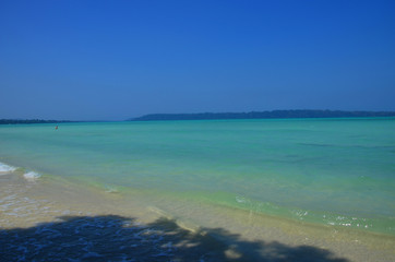 The beach and the sea