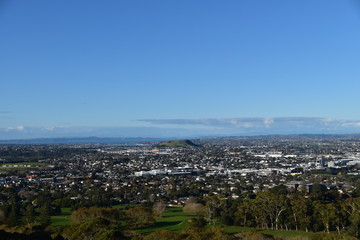 The view of Auckland in New Zealand