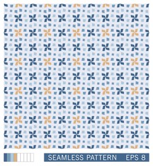 Mediterranean seamless pattern. Stylized vector texture