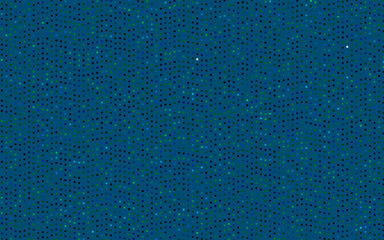 Dark Blue, Green vector background with bubbles. Beautiful colored illustration with blurred circles in nature style. Pattern for ads, leaflets.