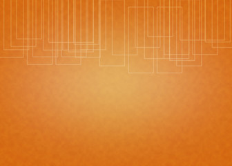 Fototapeta premium abstract technology background orange anf yellow