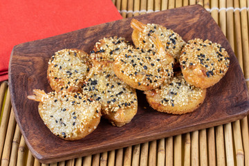 beignets de crevettes