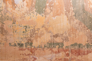 old shabby color shabby wall