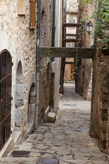  The old town of Roussillon, Vaucluse, Provence-Alpes-Côte d'Azur region, France, Europe