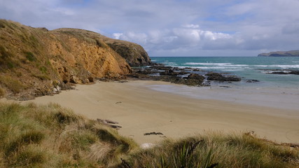 Surat Bay beach, Catlins, Southland, New Zealand