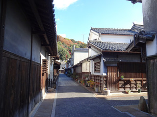 Fototapeta premium 竹原の街並み（広島県）,Takehara City(Hiroshima Pref,Japan)