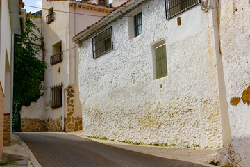 Aldea de Benizar, situado a mas de 800 sobre el nivel del mar , pertenece a Moratalla en región de Murcia (España) © Manuel