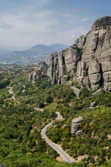 Beautiful landscapes of Meteora, Kalambaka, Greece