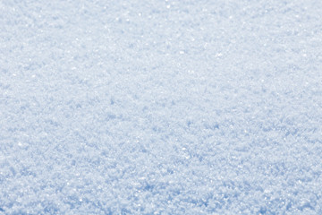Beautiful snowy background. Winter snow. Christmas winter background with snow and blurred bokeh