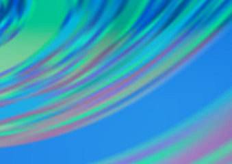 Light BLUE vector blurred and colored background. Creative illustration in halftone style with gradient. The template for backgrounds of cell phones.