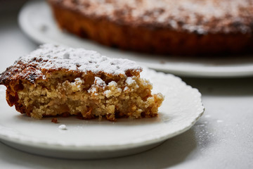 Cake, oatmeal pie