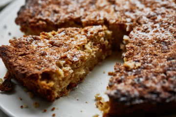 Cake, oatmeal pie