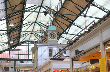 Cardiff market interior