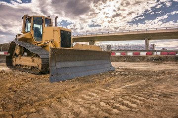 Construction of a road in Spain © Enrique del Barrio