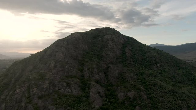 Mountain Danush Oaxaca Mexico, Sunset