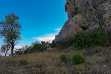 Castillo de Benizar, icono natural de la zona perteneciente a Moratalla(Espa&ntilde;a)