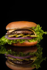 Big fresh burger american fresh 