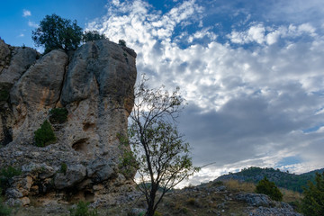 Castillo de Benizar, icono natural de la zona perteneciente a Moratalla(España)