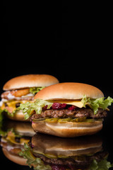 Big fresh burger american fresh 