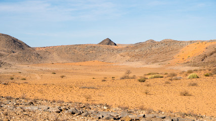 Fototapeta na wymiar namibia desert landscape