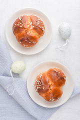 Easter breakfast of Pinzen bread