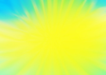 Obraz premium Light Blue, Yellow vector bokeh and colorful pattern. Colorful abstract illustration with gradient. The template can be used for your brand book.