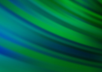 Light Blue, Green vector layout with flat lines. Glitter abstract illustration with colored sticks. Best design for your ad, poster, banner.