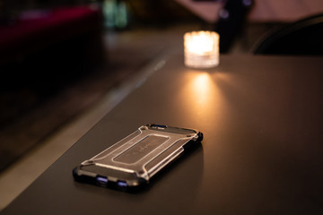 Phone is on the table facing down, no more social media for today.