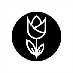 Tulip Icon, Flower Icon