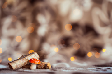 Christmas holiday background with copy space for your text