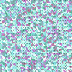 Sequins vector. Mermaid sparkle glitter background. Colorful sequins vector.