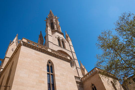 Iglesia de Santa Mar&iacute;a de Palma de Mallorca. Mallorca, Islas Baleares. Espa&ntilde;a.