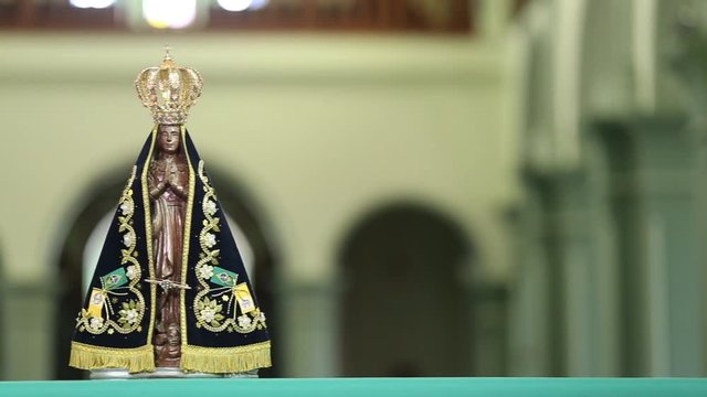 Image of Our Lady of Aparecida - Statue of the image of Our Lady of Aparecida