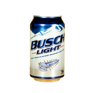 can of Busch Light Beer