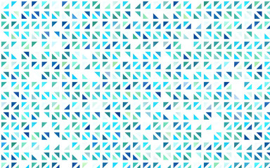 Light Blue, Yellow vector pattern in polygonal style. Beautiful illustration with triangles in nature style. Best design for your ad, poster, banner.