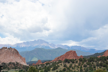 Fototapeta na wymiar view of mountains Colorado 