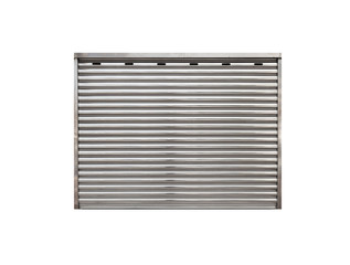 Closed garage metal roll gate