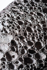 Details of a scoria rock.