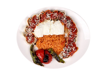 Photos of special and famous turkey barbecues for your restaurant and hotel menus beyti sarma Fresh meat barbecue