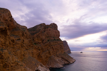 Acantilados de la Sierra Helada, Benidorm(Alicante)España