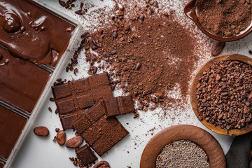 chocolate and coffee